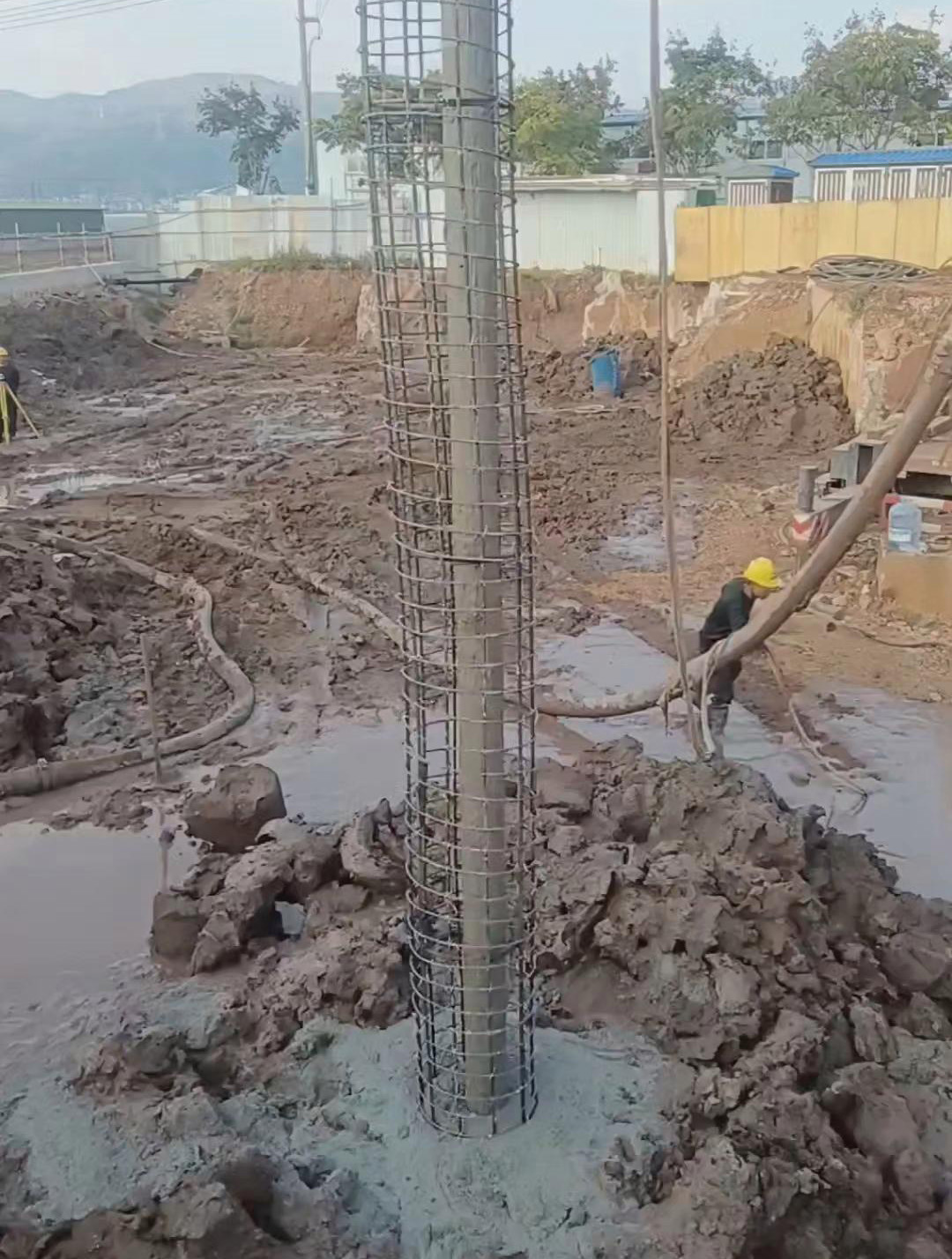 南阳南召县长螺旋钻孔压灌桩